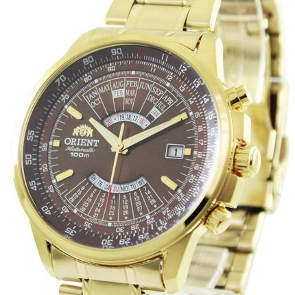 Refurbished Orient Automatic Perpetual Calendar FEU07003TX 100M Men's Watch
