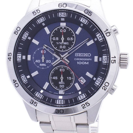 Refurbished Seiko Chronograph Quartz Analog SKS639 SKS639P1 SKS639P Men's Watch