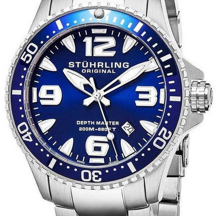 Refurbished Stuhrling Original Regatta Quartz 842.01 200M Men's Watch