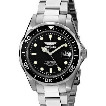 Refurbished Invicta Pro Diver Black Dial Quartz Diver's 8932 200M Men's Watch