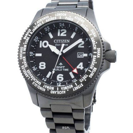 Refurbished Citizen Promaster Eco-Drive Black Dial Diver's BJ7107-83E 200M Men's Watch