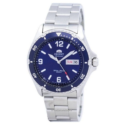 Refurbished Orient Mako II Stainless Steel Blue Dial Automatic 200M FAA02002D9 Men's Watch