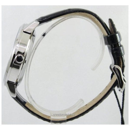 Refurbished Orient Classic Leather Strap Black Dial Automatic FEV0U003B Men's Watch