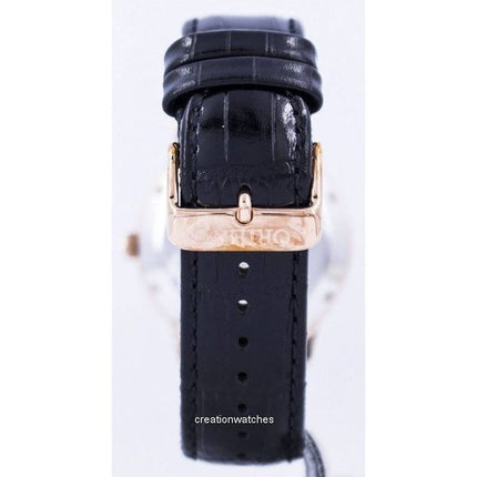 Refurbished Orient 2nd Generation Bambino Classic Leather Strap Black Dial Automatic FAC00001B0 Men's Watch