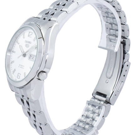 Refurbished Seiko 5 Stainless Steel Silver Dial Automatic 21 Jewels SNK385K1 Men's Watch