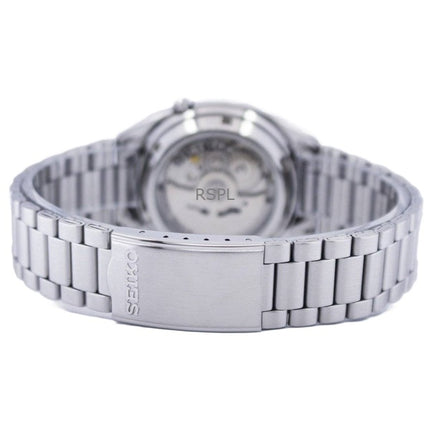 Refurbished Seiko 5 Stainless Steel Grey Dial Automatic 21 Jewels SNXS75K1 Men's Watch
