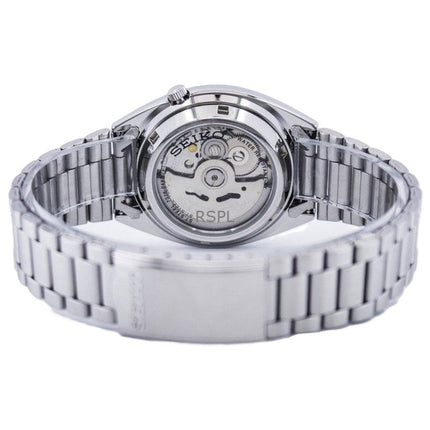 Refurbished Seiko 5 Stainless Steel Grey Dial Automatic 21 Jewels SNXS75K1 Men's Watch