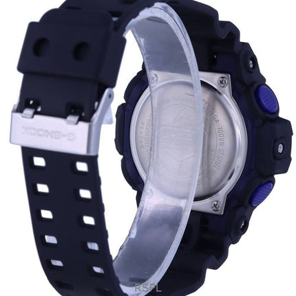 Refurbished Casio G-Shock Analog Digital Resin Strap Blue Dial Quartz GA-700VB-1A 200M Men's Watch