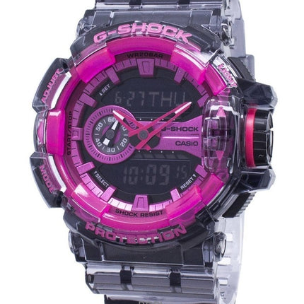 Refurbished Casio G-Shock Analog Digital Resin Strap Black Dial Quartz GA-400SK-1A4 200M Men's Watch