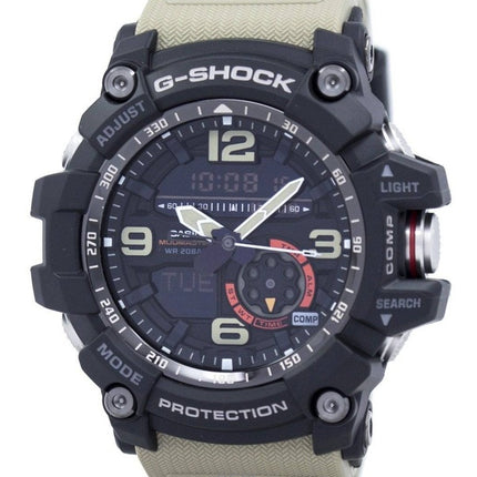Refurbished Casio G-Shock Mudmaster Analog Digital Black Dial Quartz GG-1000-1A5 200M Men's Watch