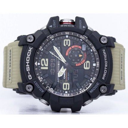 Refurbished Casio G-Shock Mudmaster Analog Digital Black Dial Quartz GG-1000-1A5 200M Men's Watch