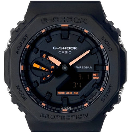 Refurbished Casio G-Shock Analog Digital Black Dial Quartz GA-2100-1A4 200M Men's Watch