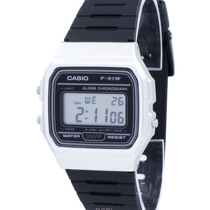Refurbished Casio Vintage Digital Resin Strap Quartz F-91WM-7A Unisex Watch