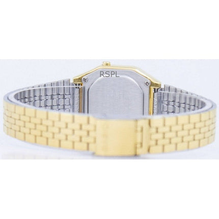 Refurbished Casio Digital Stainless Steel Quartz LA680WGA-9DF Women's Watch