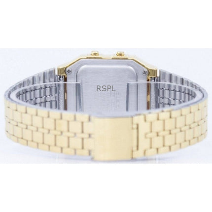 Refurbished Casio Digital Stainless Steel Quartz A500WGA-9DF Men's Watch
