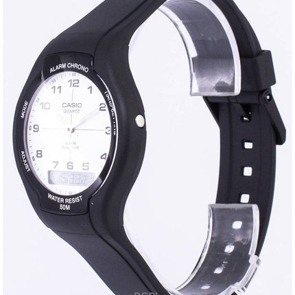 Refurbished Casio Analog Digital Dual Time Quartz AW-90H-7BVDF Men's Watch