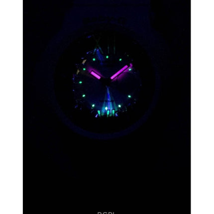 Refurbished Casio Baby-G Analog Digital Neon Illuminator Quartz BGA-160-7B2DR Women's Watch