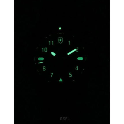 Victorinox Swiss Army Journey 1884 Rubber Strap Black Dial Quartz 241982 200M Men's Watch
