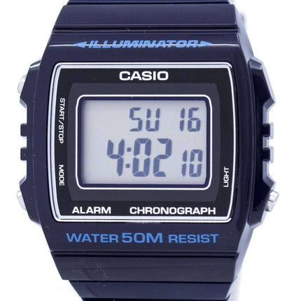 Casio Digital Alarm Chronograph W-215H-2AVDF W-215H-2AV Unisex Watch
