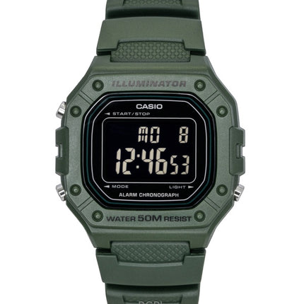 Casio Standard Digital Resin Strap Quartz W-218H-3BV Men's Watch