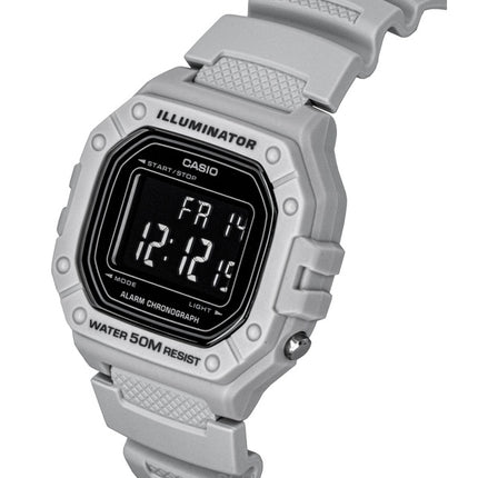 Casio Standard Digital Resin Strap Quartz W-218H-8BV Men's Watch