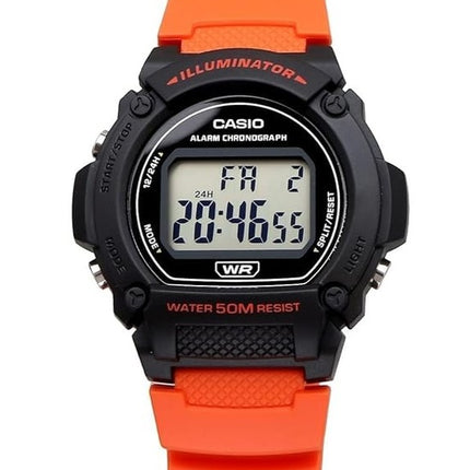 Casio Youth Digital Alarm Quartz W-219H-4AV W219H-4 Mens Watch