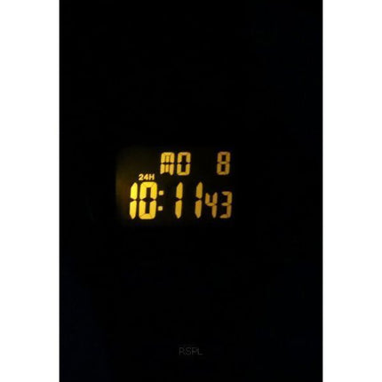 Casio Standard Illuminator Digital Light Blue Resin Strap Quartz W-219HC-2B Mens Watch