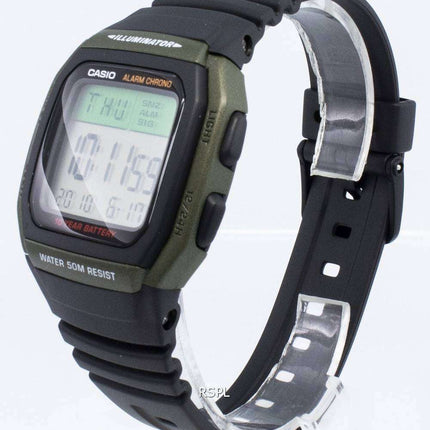 Casio Youth W-96H-3AV W96H-3AV Dual Time Chrono 10 Years Battery Men's Watch