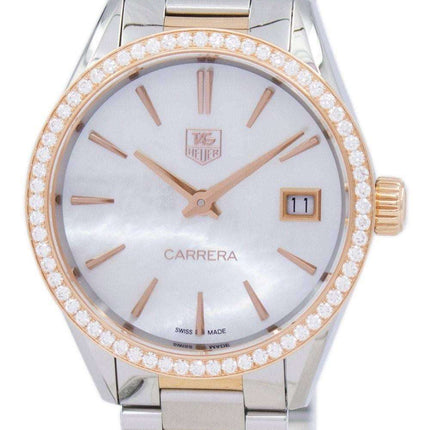 TAG Heuer Carrera Quartz Diamond Accent WAR1353.BD0779 Women's Watch