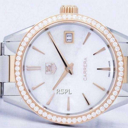 TAG Heuer Carrera Quartz Diamond Accent WAR1353.BD0779 Women's Watch