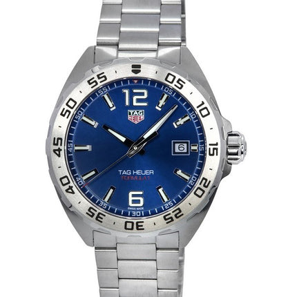 Tag Heuer Formula 1 Stainless Steel Blue Dial Quartz WAZ1118.BA0875 200M Mens Watch