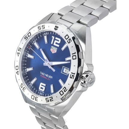 Tag Heuer Formula 1 Stainless Steel Blue Dial Quartz WAZ1118.BA0875 200M Mens Watch