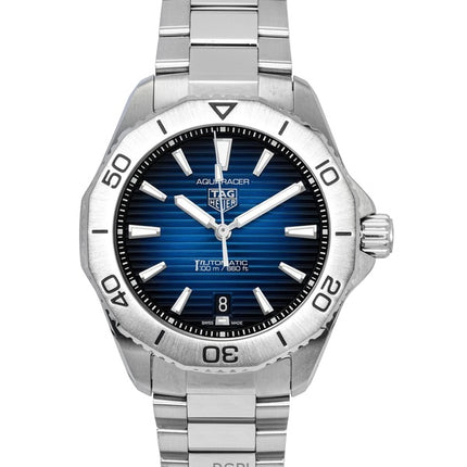 Tag Heuer Aquaracer Stainless Steel Blue Dial Automatic Diver's WBP2111.BA0627 200M Men's Watch