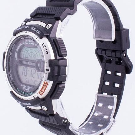 Casio Youth WS-1200H-1AV Quartz Moon Phase Men's Watch