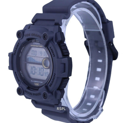 Casio Youth Tide GraphMoon Phase Digital WS-1300H-8AV WS1300H-8 100M Mens Watch