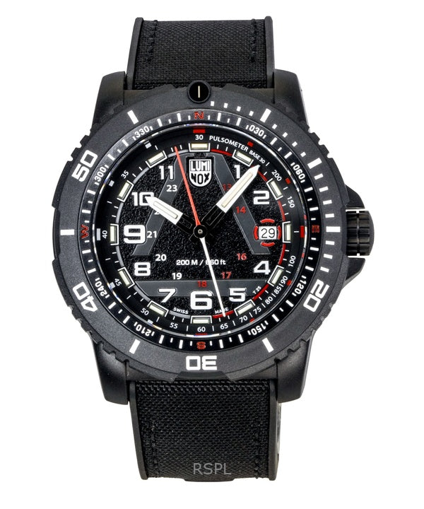 Luminox ICE-SAR Arctic Rubber Strap Black Dial Quartz Diver's XL.1081 200M Men's Watch