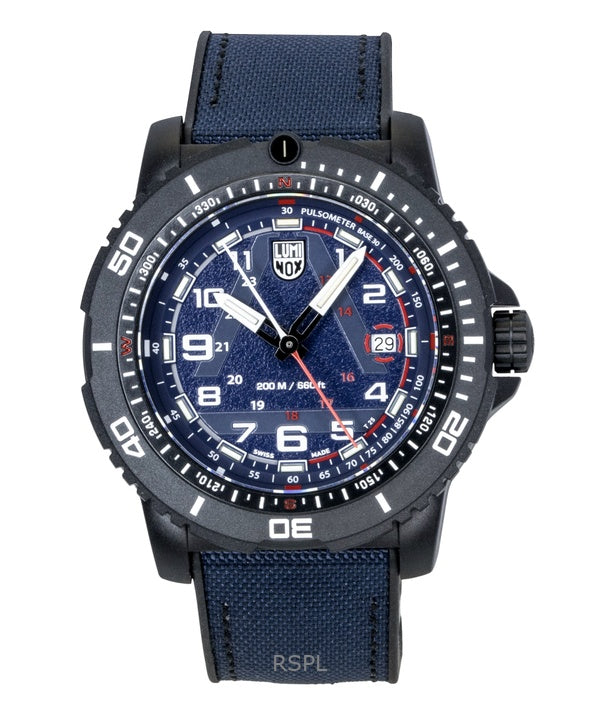 Luminox ICE-SAR Arctic Rubber Strap Blue Dial Quartz Diver's XL.1083 200M Men's Watch