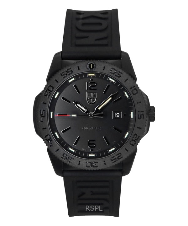 Luminox Pacific Diver Rubber Strap Black Dial Quartz XS.3121.BO.1 200M Men's Watch