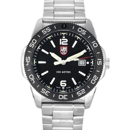 Luminox Pacific Diver Stainless Steel Black Dial Quartz XS.3122 200M Men's Watch