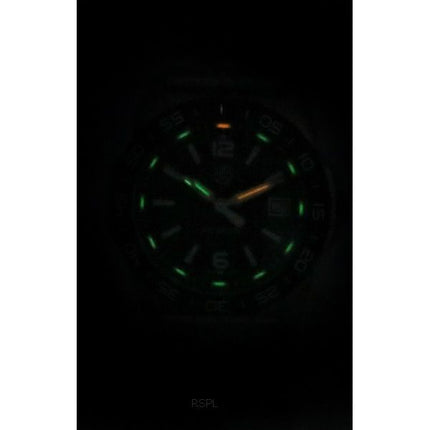 Luminox Pacific Diver Ripple Stainless Steel Black Dial Swiss Quartz Divers XS.3122M 200M Mens Watch
