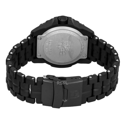 Luminox Navy SEAL 3500 Military Stainless Steel Black Dial Quartz Diver's XS.3510 200M Men's Watch