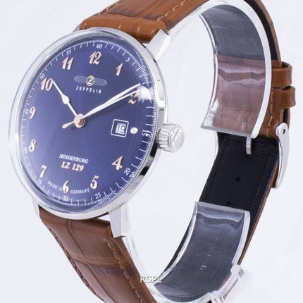 Zeppelin Series LZ129 7048-3 70483 Germany Made Men's Watch