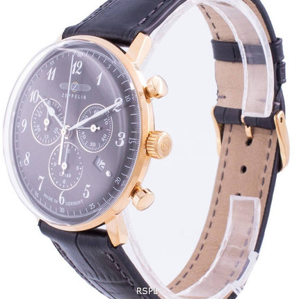 Zeppelin Hindenburg LZ129 7084-2 70842 Quartz Chronograph Men's Watch