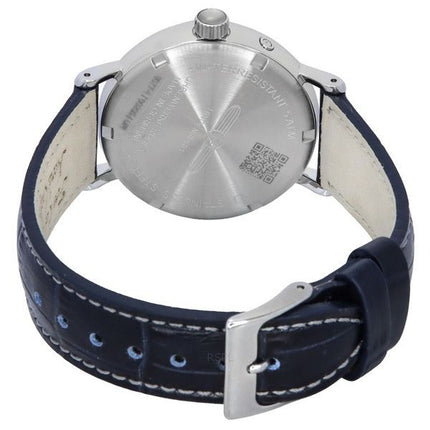 Zeppelin LZ129 Hindenburg Moon Phase Leather Strap White Dial Quartz 80771 Men's Watch