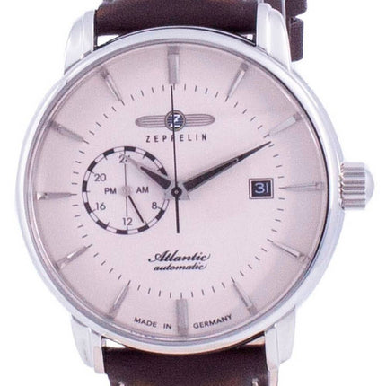 Zeppelin Atlantic Beige Dial Automatic 8470-5 84705 Men's Watch