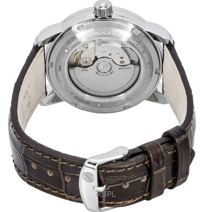 Zeppelin Friedrichshafen Brown Leather Strap Gold Dial Automatic 85905 Men's Watch