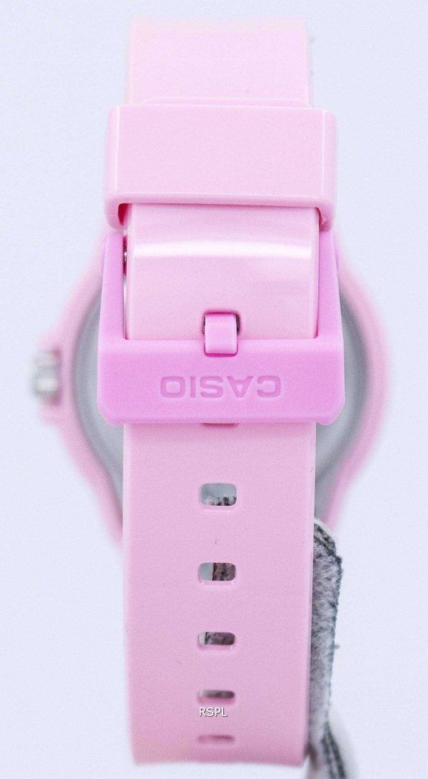 Casio Pink Resin Strap LRW-200H-4B2VDF LRW-200H-4B2V Womens Watch