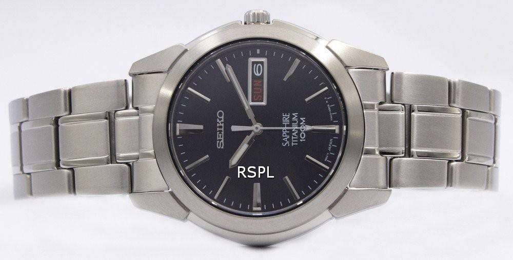Seiko Titanium Sapphire SGG729 SGG729P1 SGG729P Men's Watch 