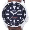 Seiko Automatic Diver's Ratio Brown Leather SKX007J1-LS7 200M Men's Watch