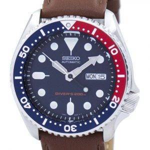 Seiko Automatic Diver's 200M Ratio Brown Leather SKX009K1-LS12 Men's Watch